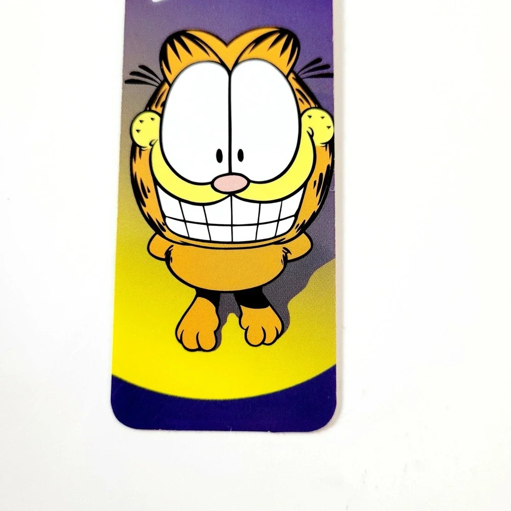 Vintage 90s Garfield Tab Bookmark All Good Jim Davis comic PAWS USA 1998 Antioch